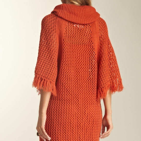 Dress, cowl neck poncho style - Picture 3 of 7